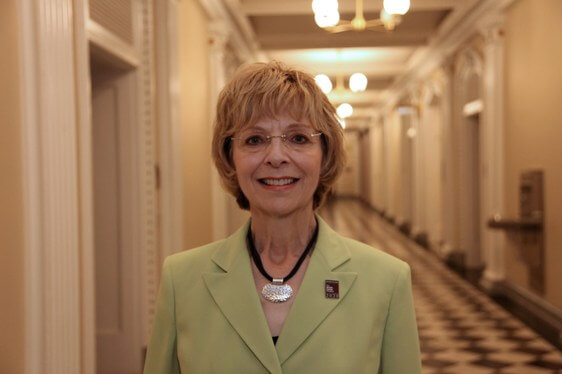 Photo of Shirley Mertz via Obama White House Archives