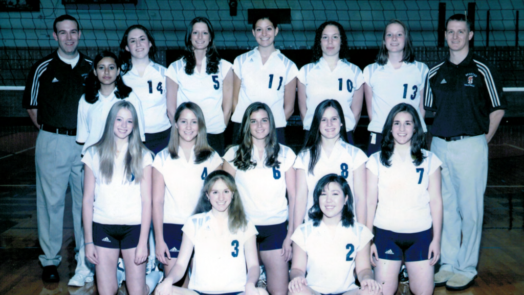 The 2004 West Springfield Volleyball Team